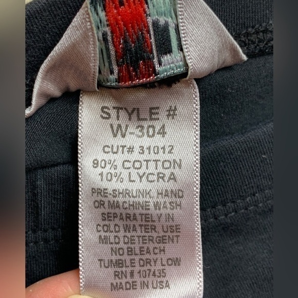 Hard Tail Capri Leggings Black size large - Picture 5 of 5